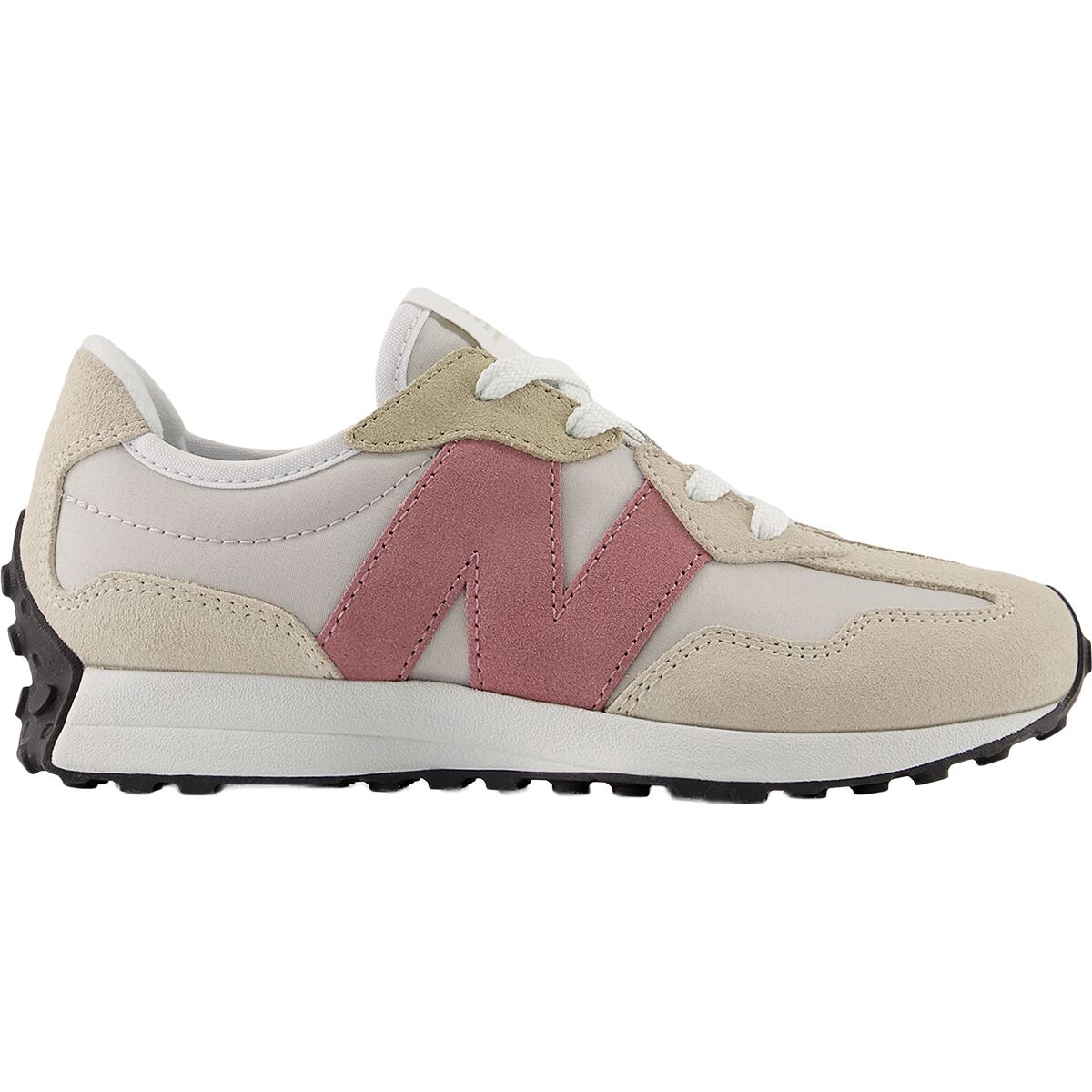 Image of New Balance 327 Shoe - Little Kids' Grey Matter/Rosewood, 2.0