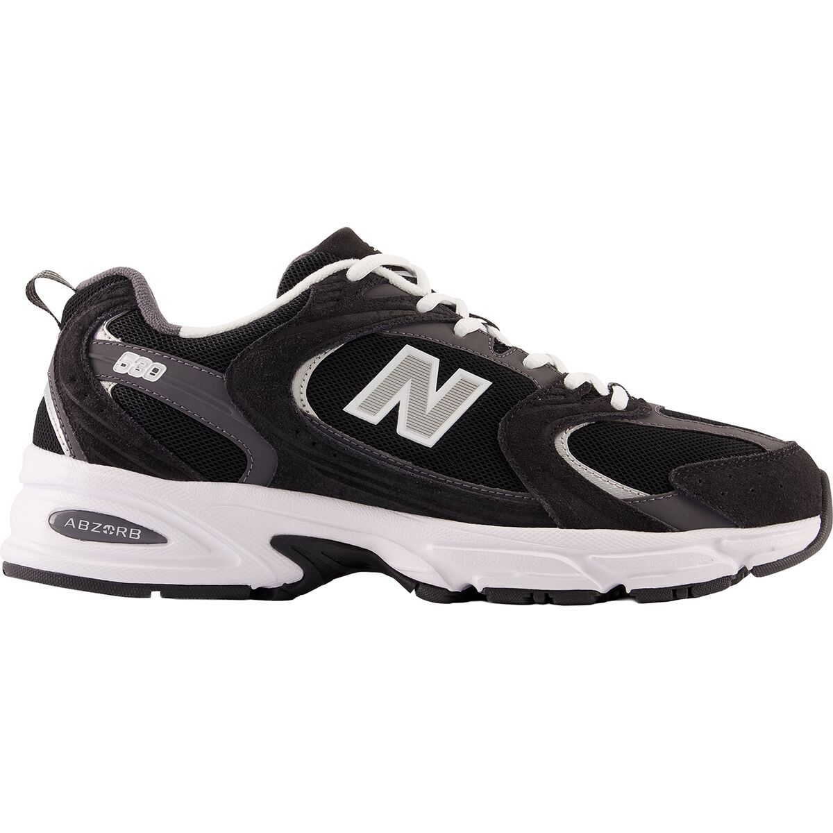 Image of New Balance 530 Shoe - Men's Black/Magnet, 12.0
