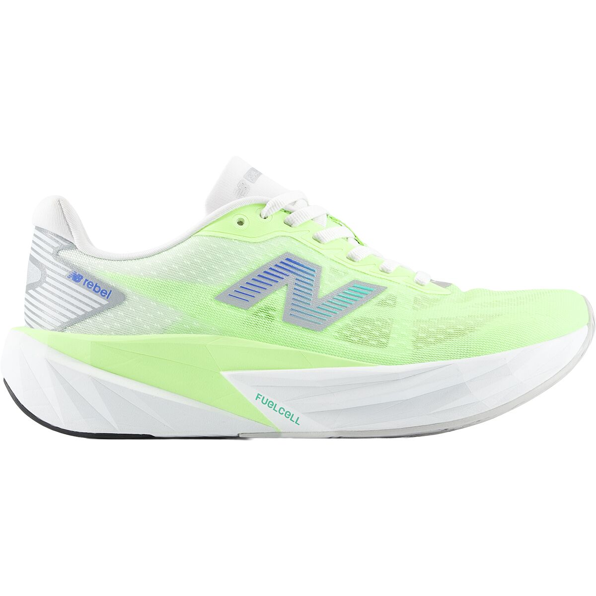 Image of New Balance FuelCell Rebel v5 Running Shoe - Women's Afterglow/Deep End, 7.5