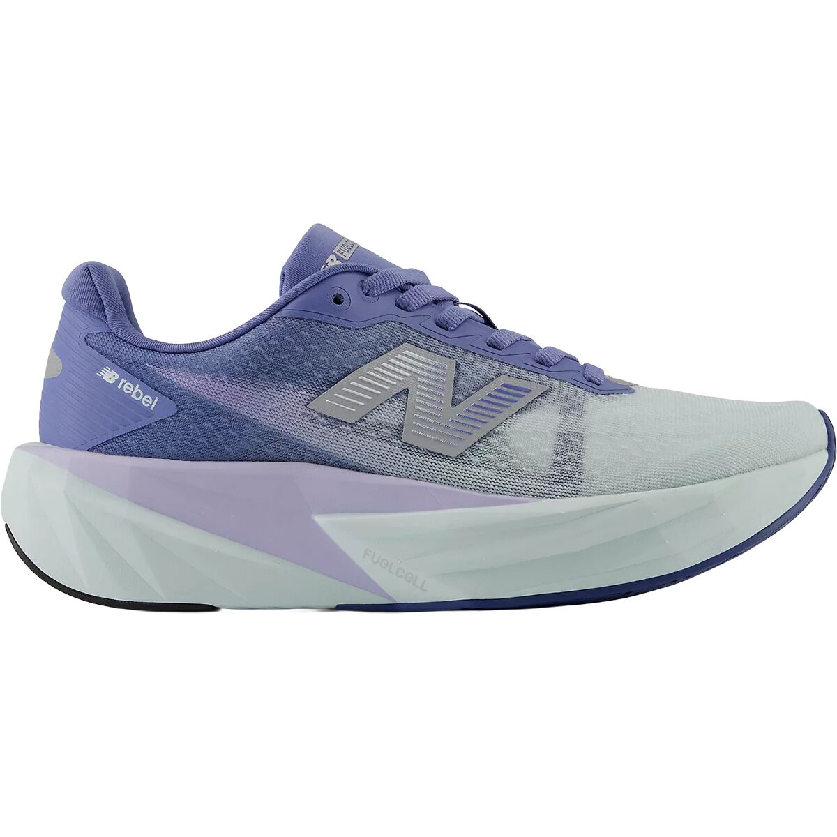 Image of New Balance FuelCell Rebel v5 Running Shoe - Women's Fairweather Blue/Glint Blue, 7.0