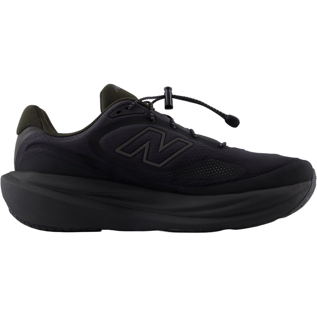 Image of New Balance 1080v15 Running Shoe - Men's Black/Black Cement, 11.0
