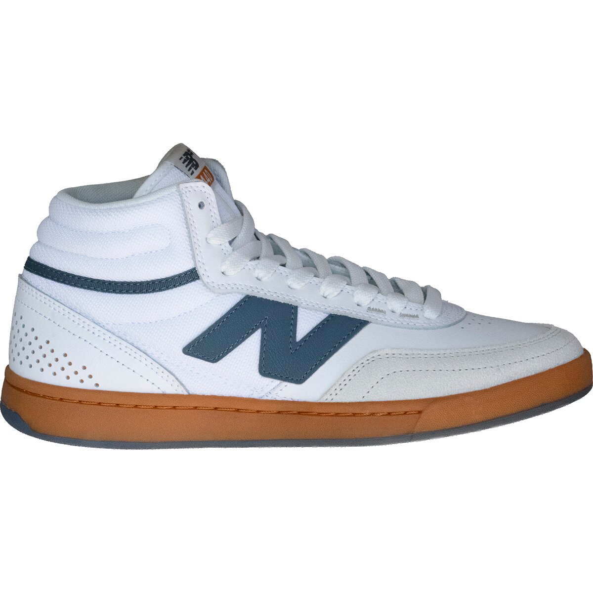 Image of New Balance Numeric 440v2 High Shoe Nb 103 White, Mens 10.0/Womens 11.5