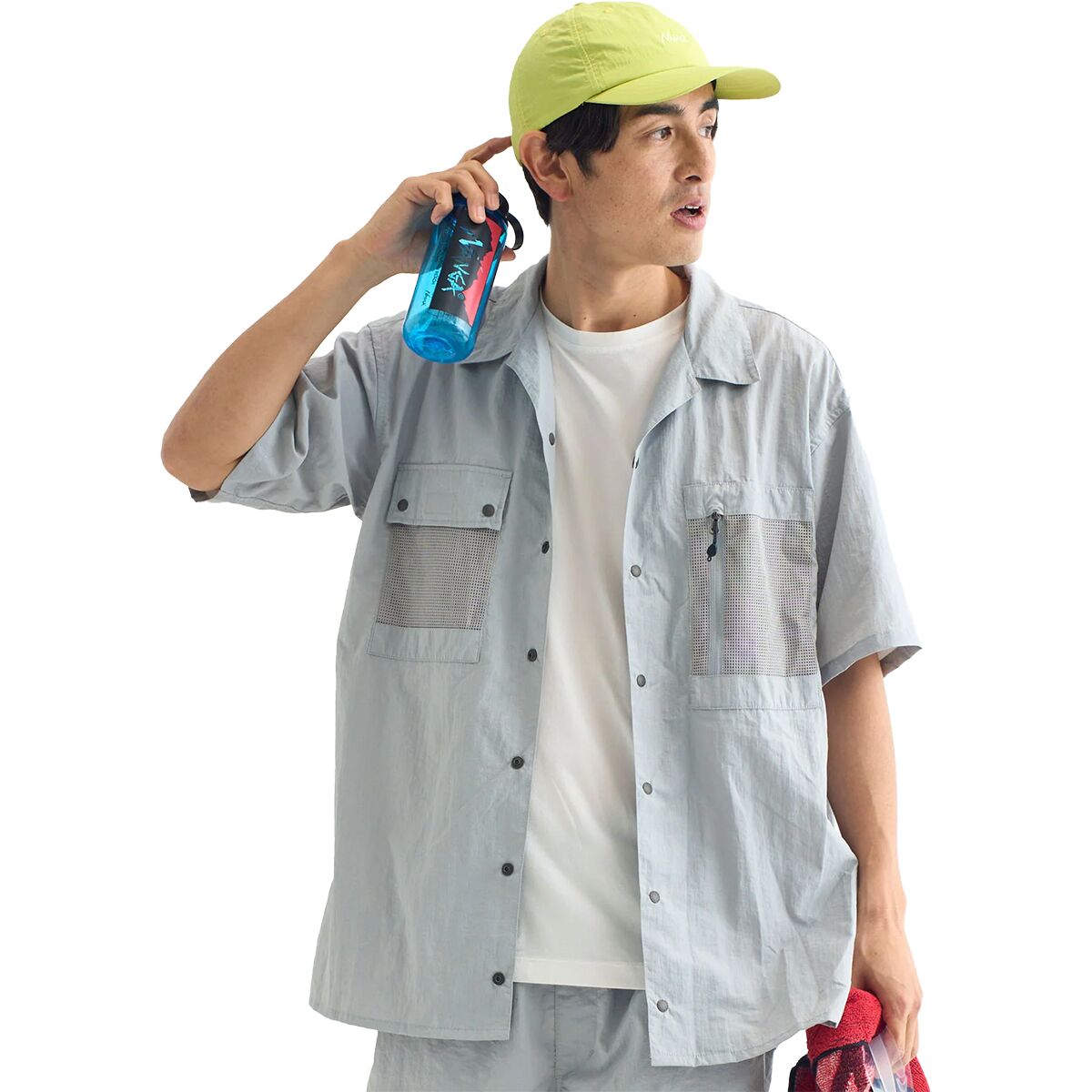 Nanga Nylon Tusser Open Collar Shirt - Men's - Clothing