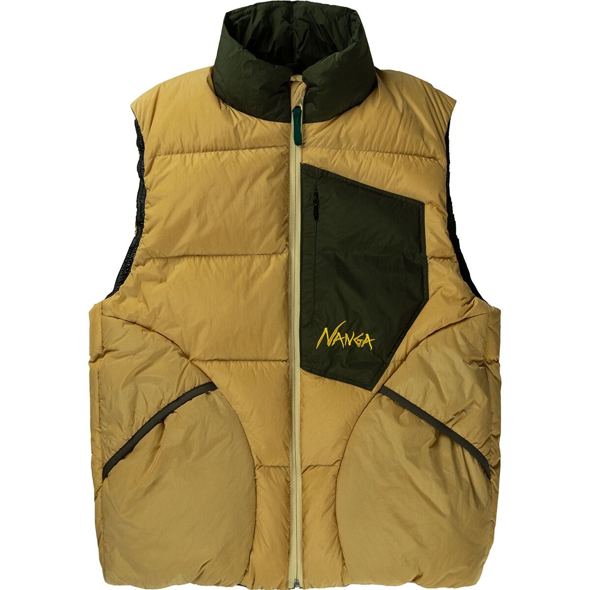 Image of Nanga Mazeno Ridge Vest - Men's Beige, XL