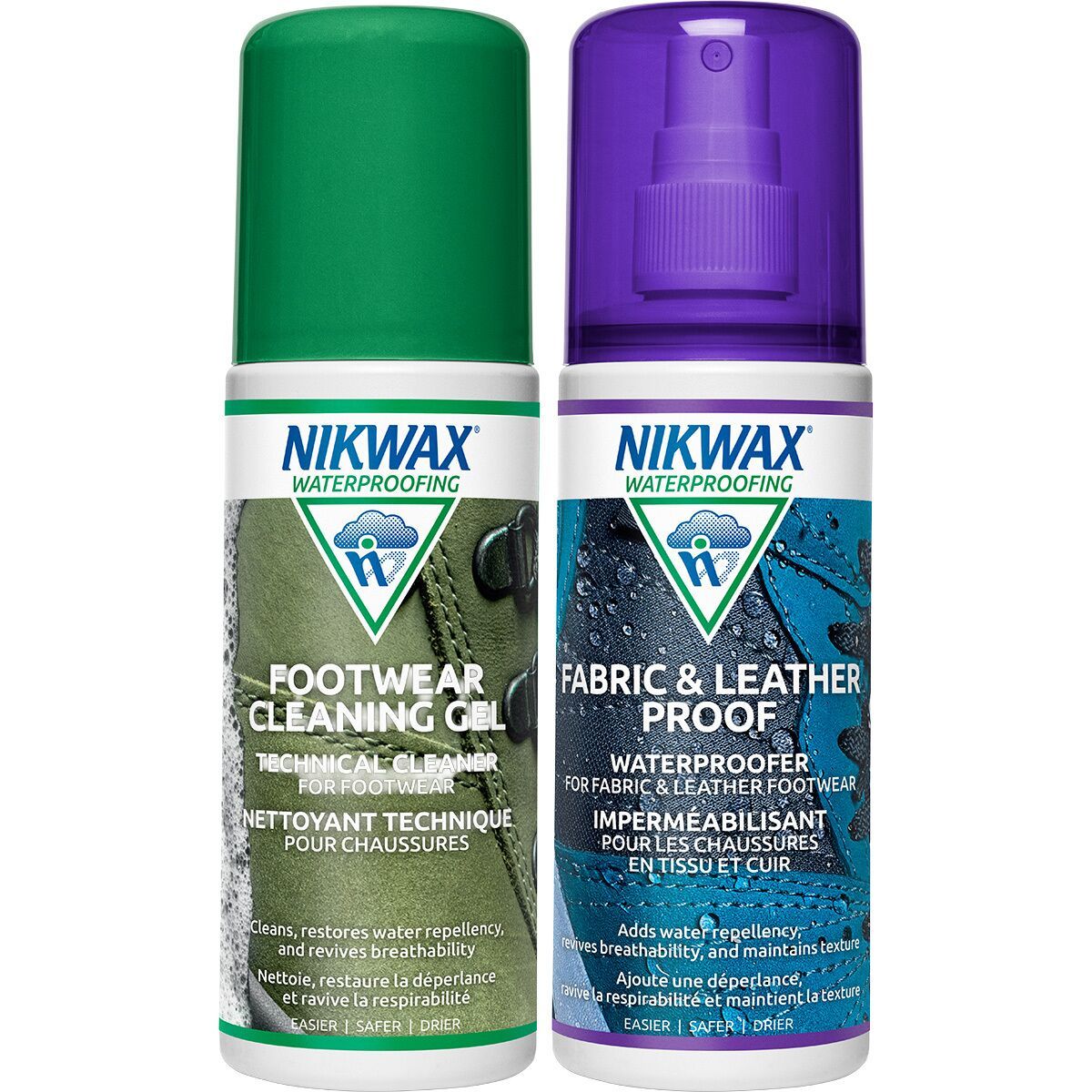 Image of Nikwax Fabric & Leather Proof DUO-Pack Spray One Color, One Size