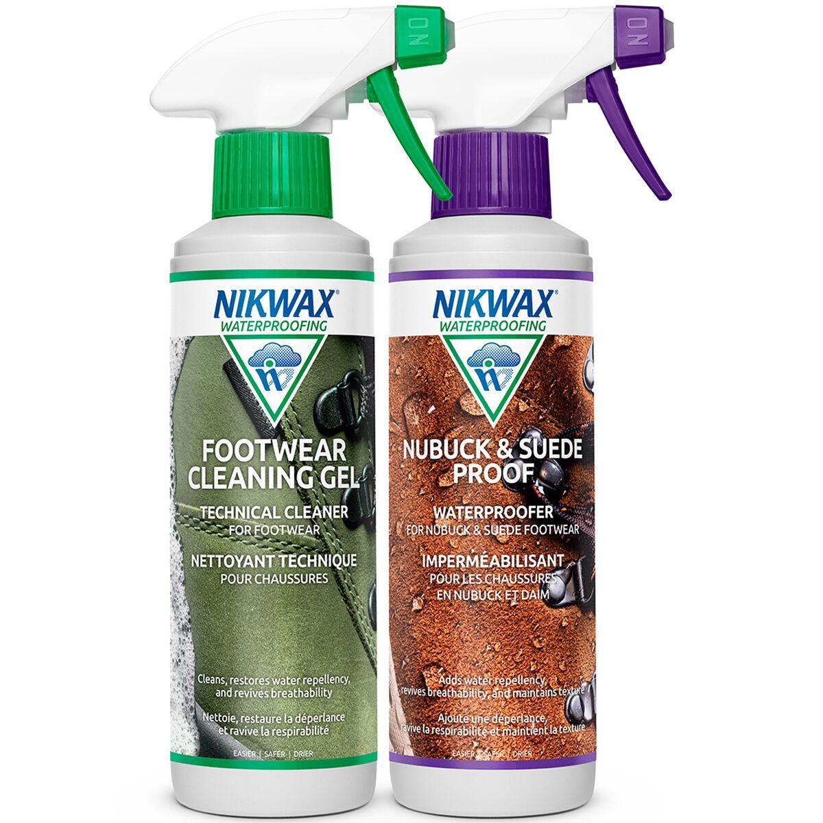 Image of Nikwax Nubuck & Suede Proof DUO-Pack Spray One Color, 10fl oz