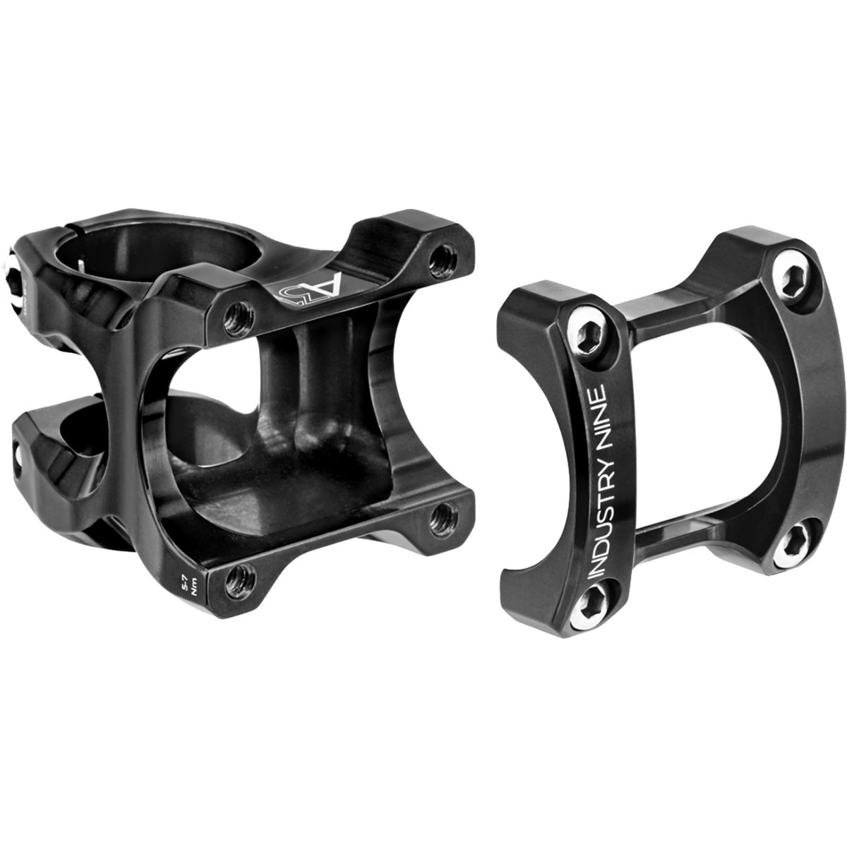 Image of Industry Nine A318 Stem Black, 50mm