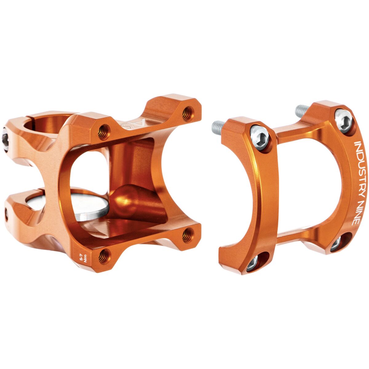 Image of Industry Nine A318 Stem Orange, 50mm