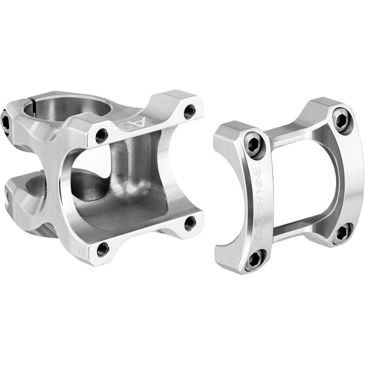 Image of Industry Nine A318 Stem Silver, 30mm