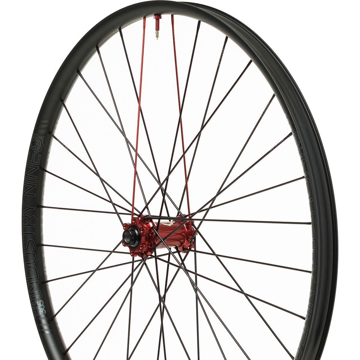 Industry Nine Hydra Enduro 305 V3 29in Super Boost 157 Wheelset Black/Red, HG, 6-bolt