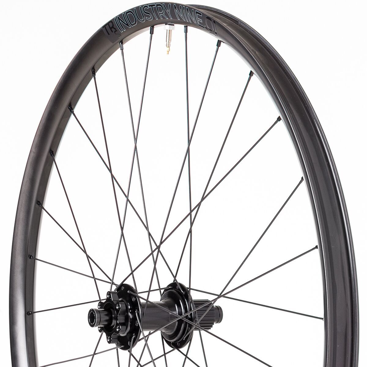 Image of Industry Nine 1/1 Trail S Carbon 29in Boost Wheelset Black, 15x110/12x148mm, Microspline