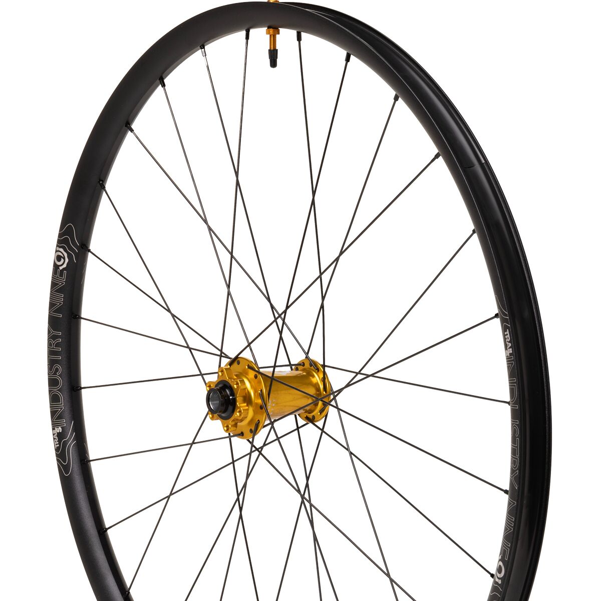 Image of Industry Nine Classic Trail S Boost Wheelset Gold/Black, 6-Bolt, XD