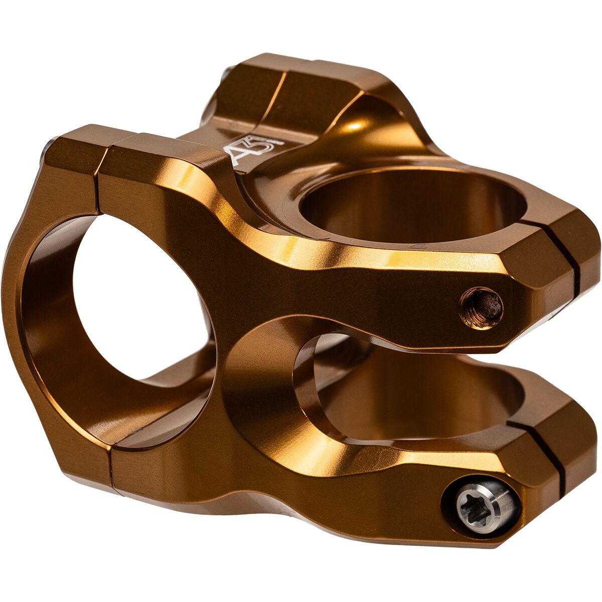 Image of Industry Nine A318 Stem, Titanium Bolts Bronze, 30mm