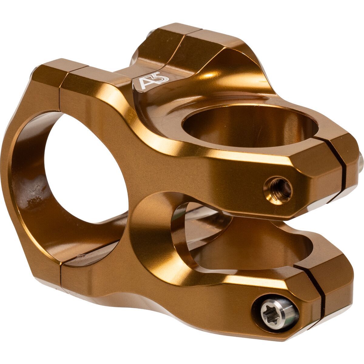 Image of Industry Nine A35 Stem, Titanium Bolts Bronze, 50mm