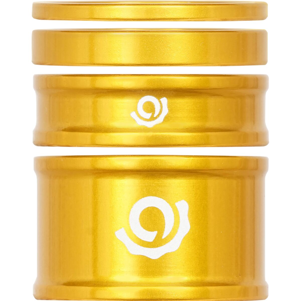 Image of Industry Nine Headset Spacer Combo Kit Gold, 2.5mm, 5mm, 10mm, 20mm