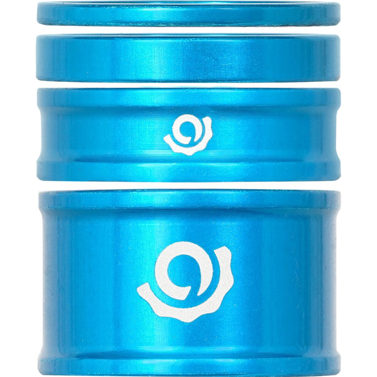 Industry Nine Headset Spacer Combo Kit Turquoise, 2.5mm, 5mm, 10mm, 20mm