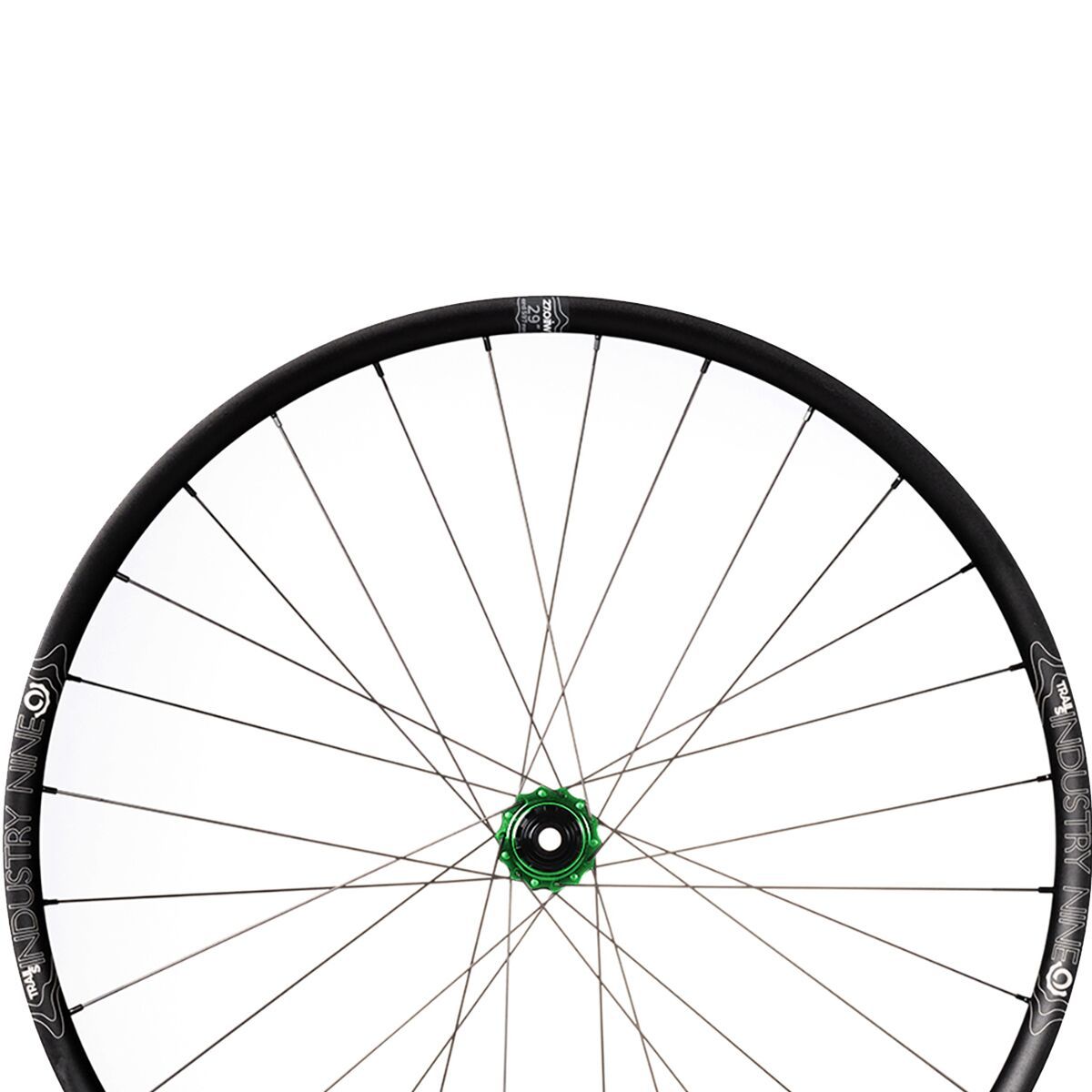 Image of Industry Nine Solix Trail S Wheelset - 29in Green, 15x110-12x148, XD