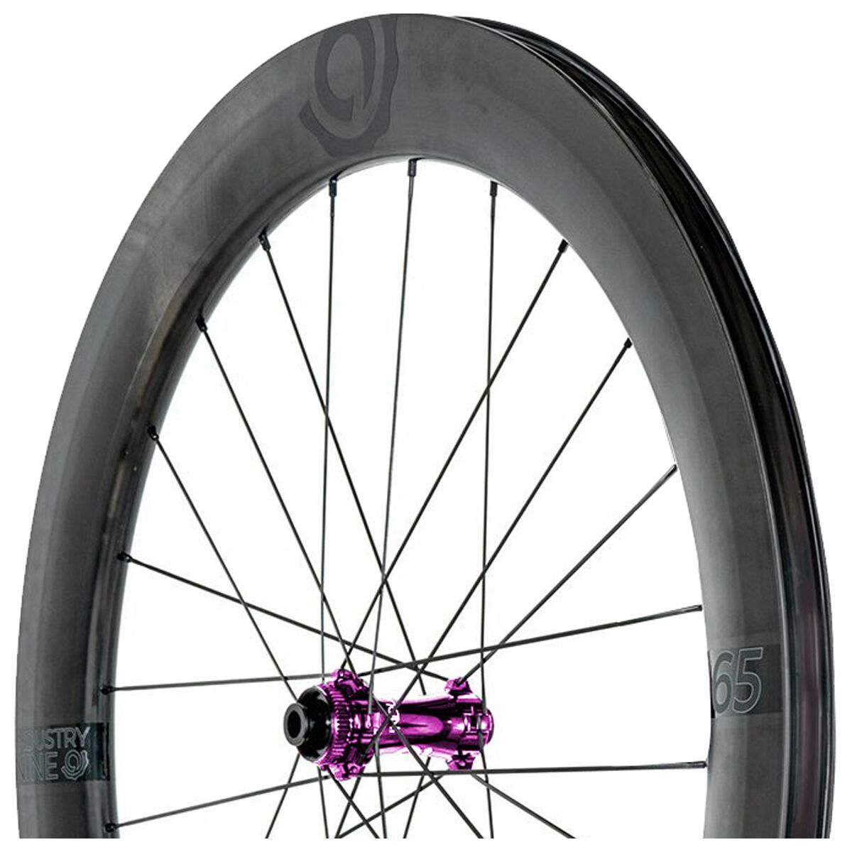 Image of Industry Nine 65 Solix SL Exclusive Road Carbon Wheelset Purple, XD-R