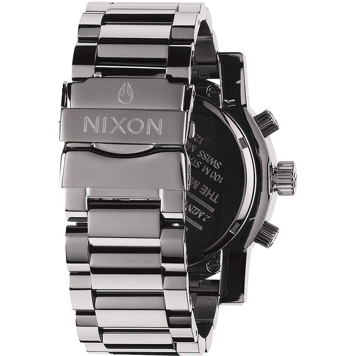 Nixon magnacon ss ii chronograph polished gunmetal sale
