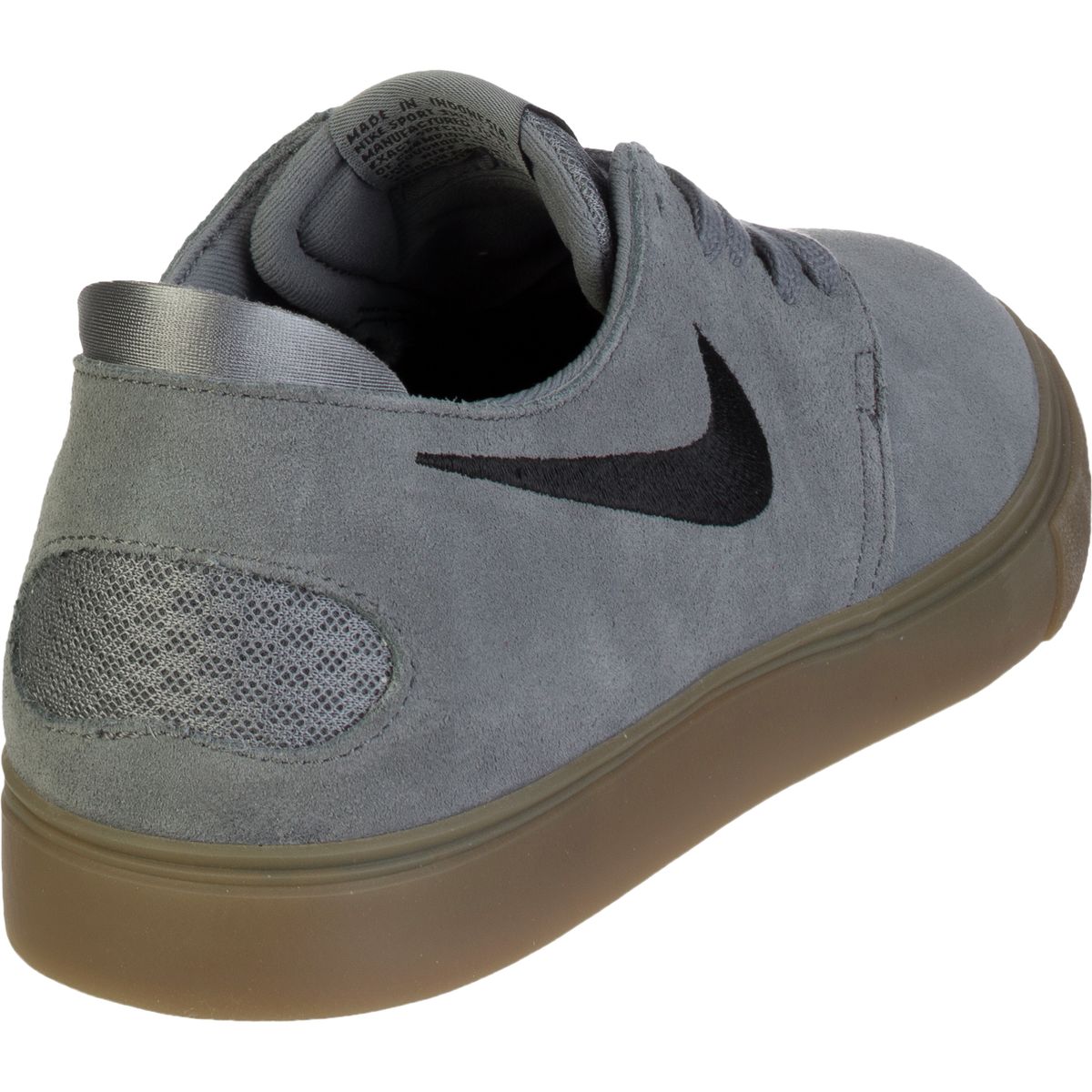 Nike SB Zoom Oneshot Grey & Gum Suede Skate Shoes Nike SB Zoom Janoski OG+ Cool Grey/White/Gum - Orchard Skateshop main image 4