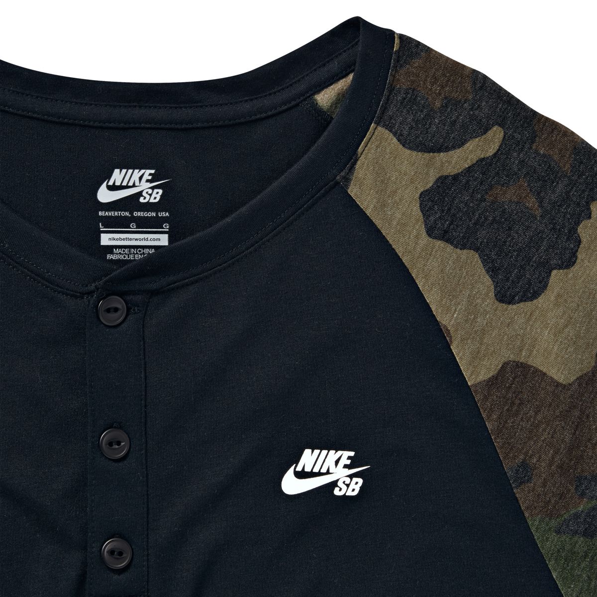 nike sb henley shirt