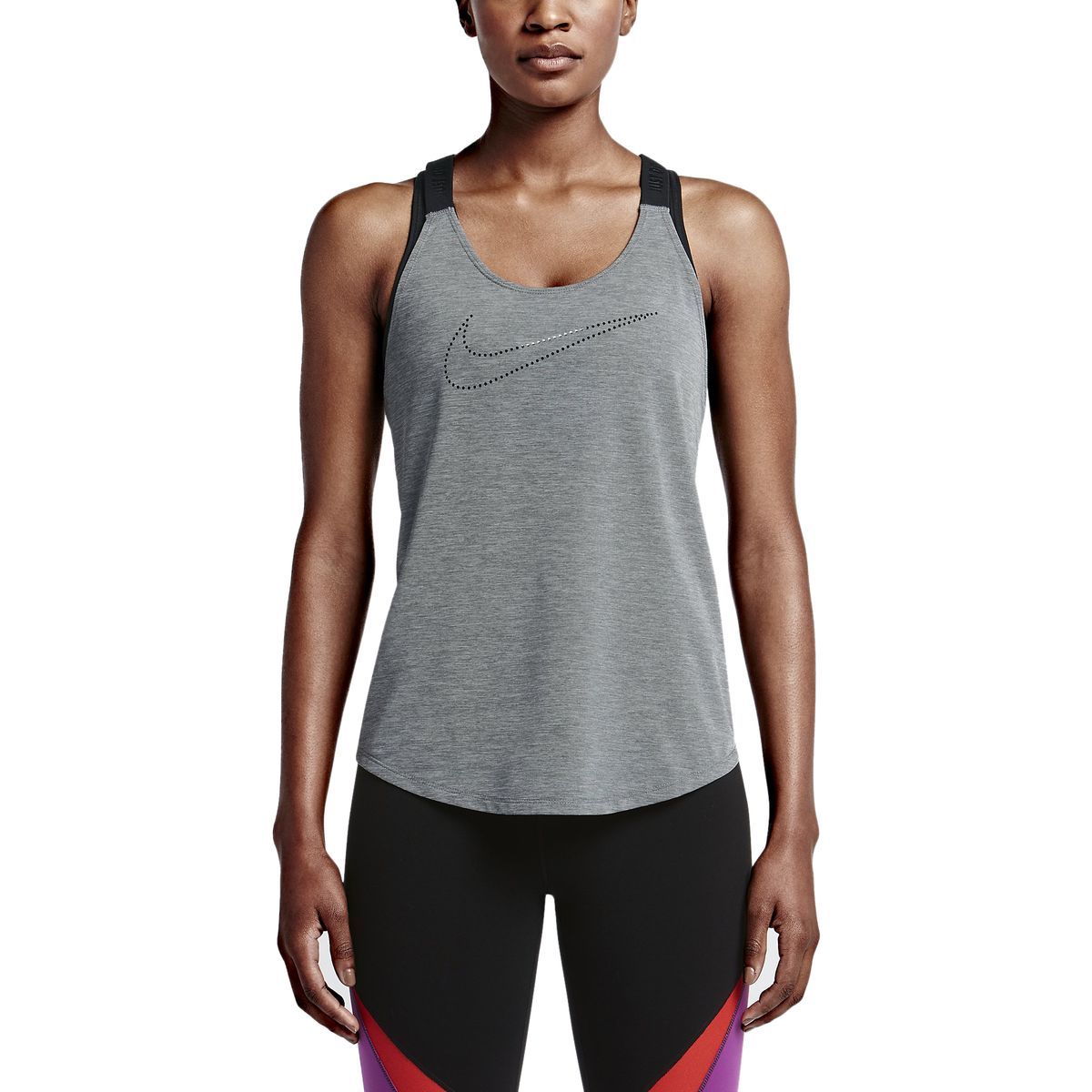 Nike Elastika Keyhole Veneer Tank Top - Women's - Clothing