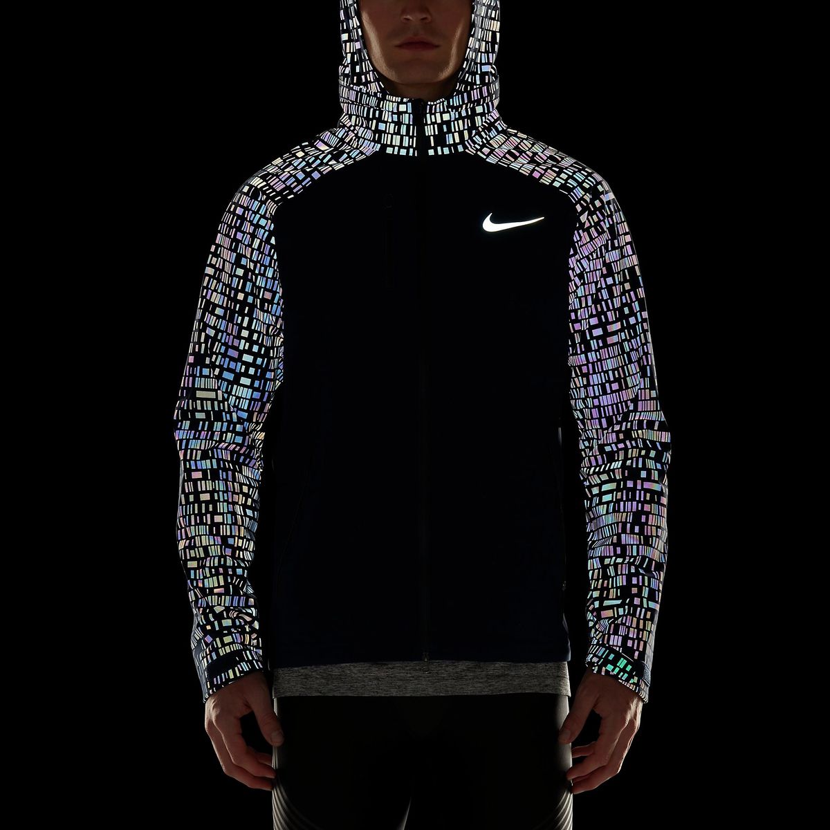 Muskuløs vest Glat Nike Shield Flash Jacket - Men's - Clothing