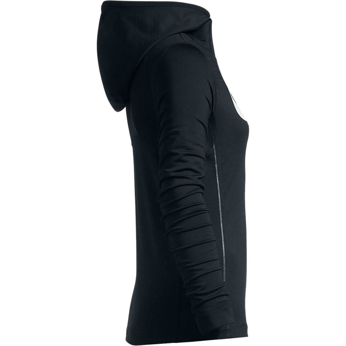 nike women's pro hyperwarm engineered print hoodie