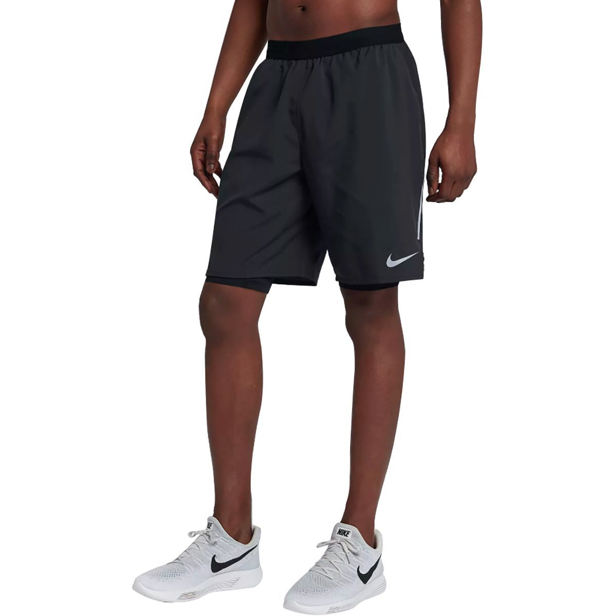 nike pro shorts blå