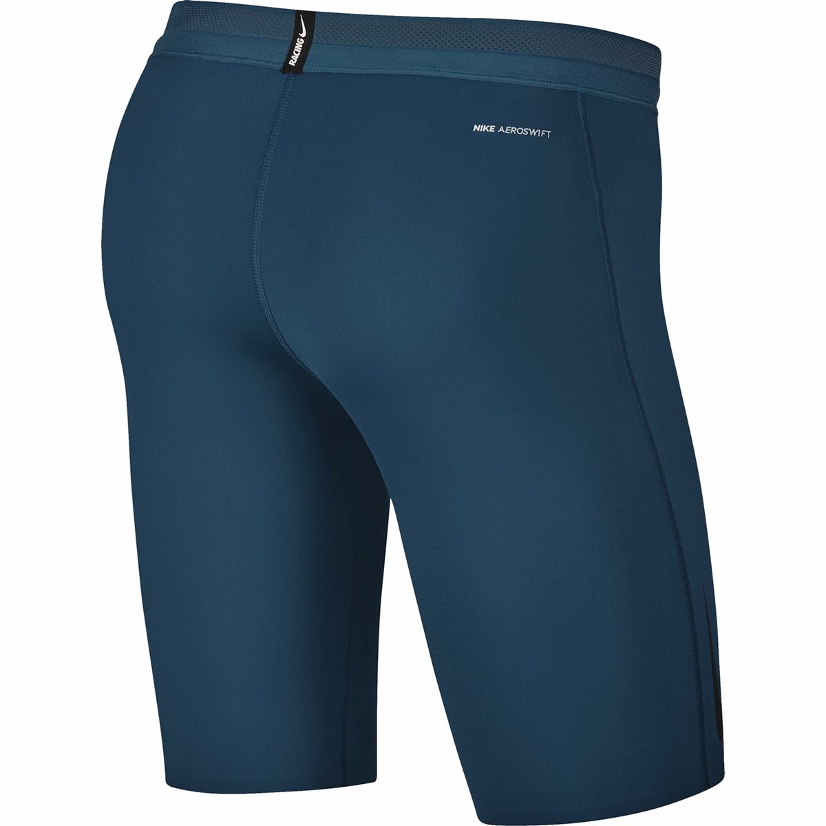 nike aeroswift half tights blue