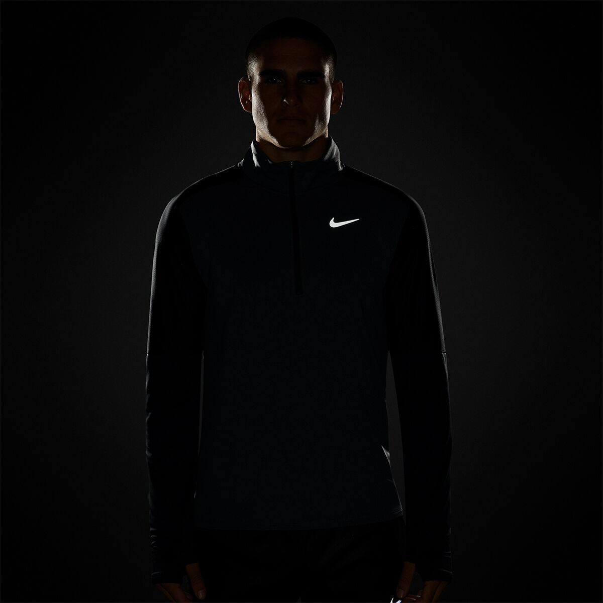 nike dri fit element half zip mens