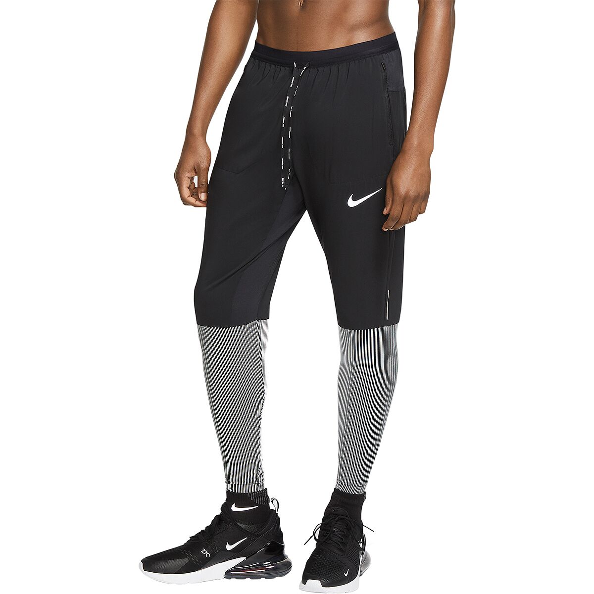 NIKE POWER NEW MEN'S TIGHT FIT COLLANT DRI FIT RUNNING TRAINING