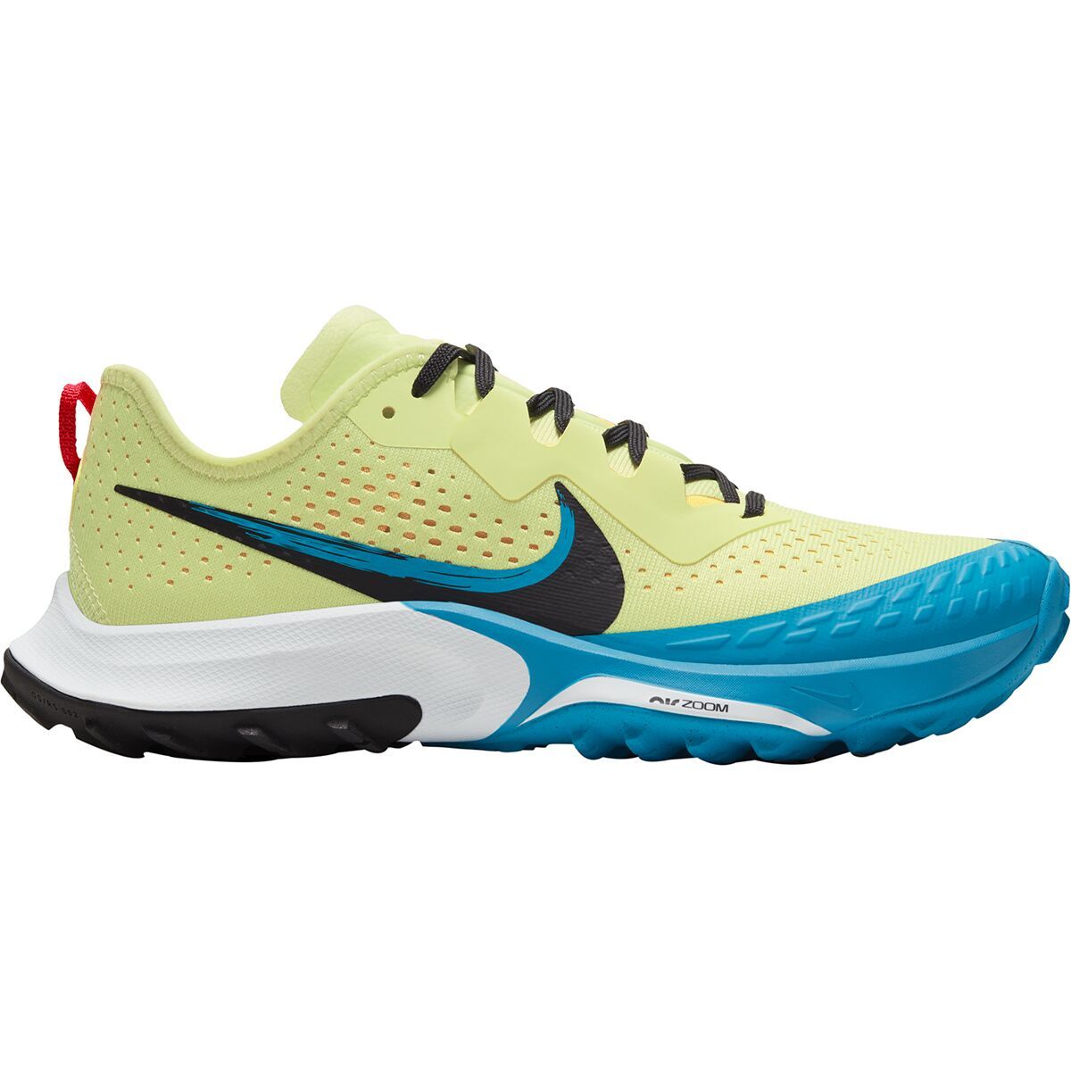 Nike Air Zoom Terra Kiger 7 Trail Running Shoe - Women's Limelight/Off Noir-Laser Blue, 6.5