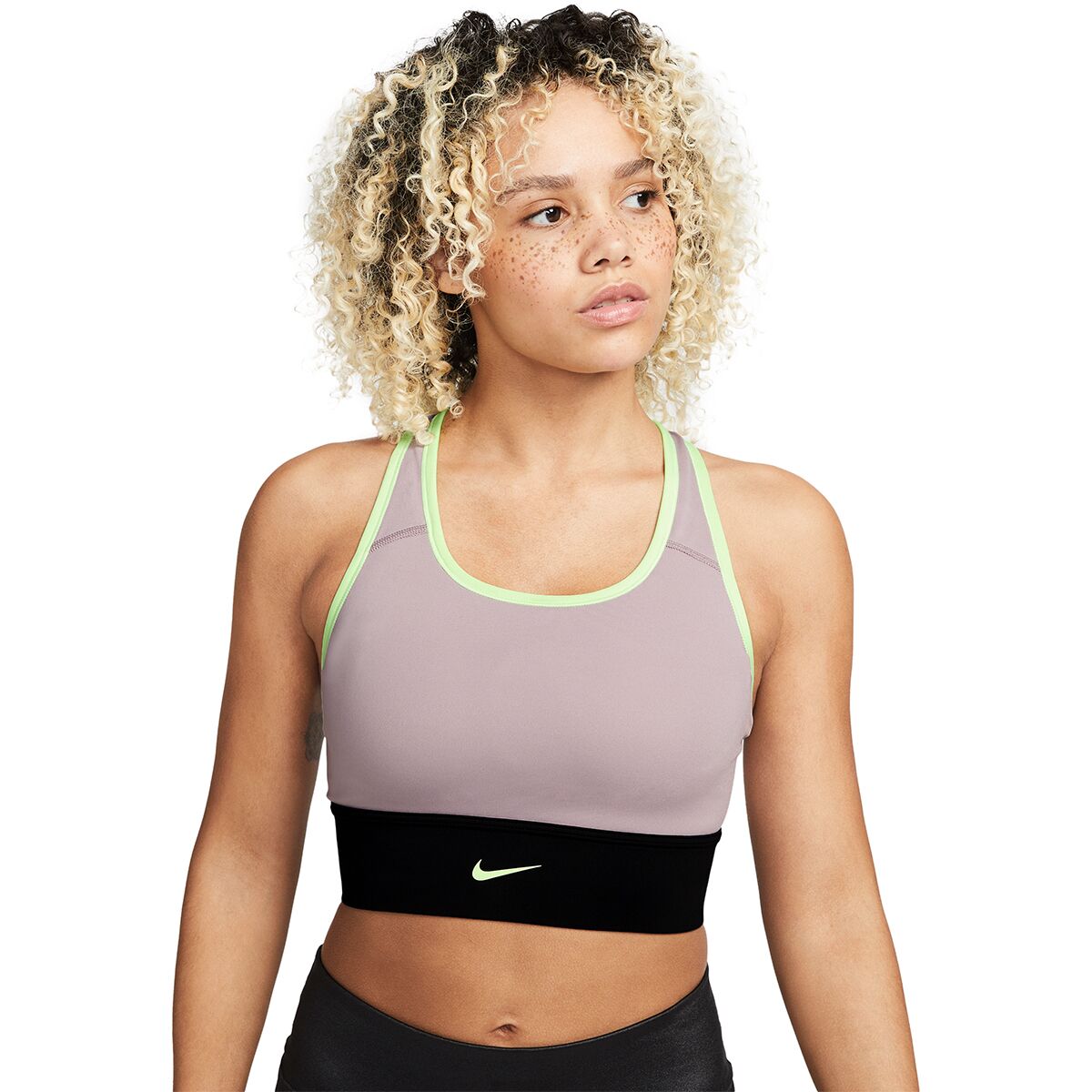 Nike Swoosh Long Line Bra - Women's