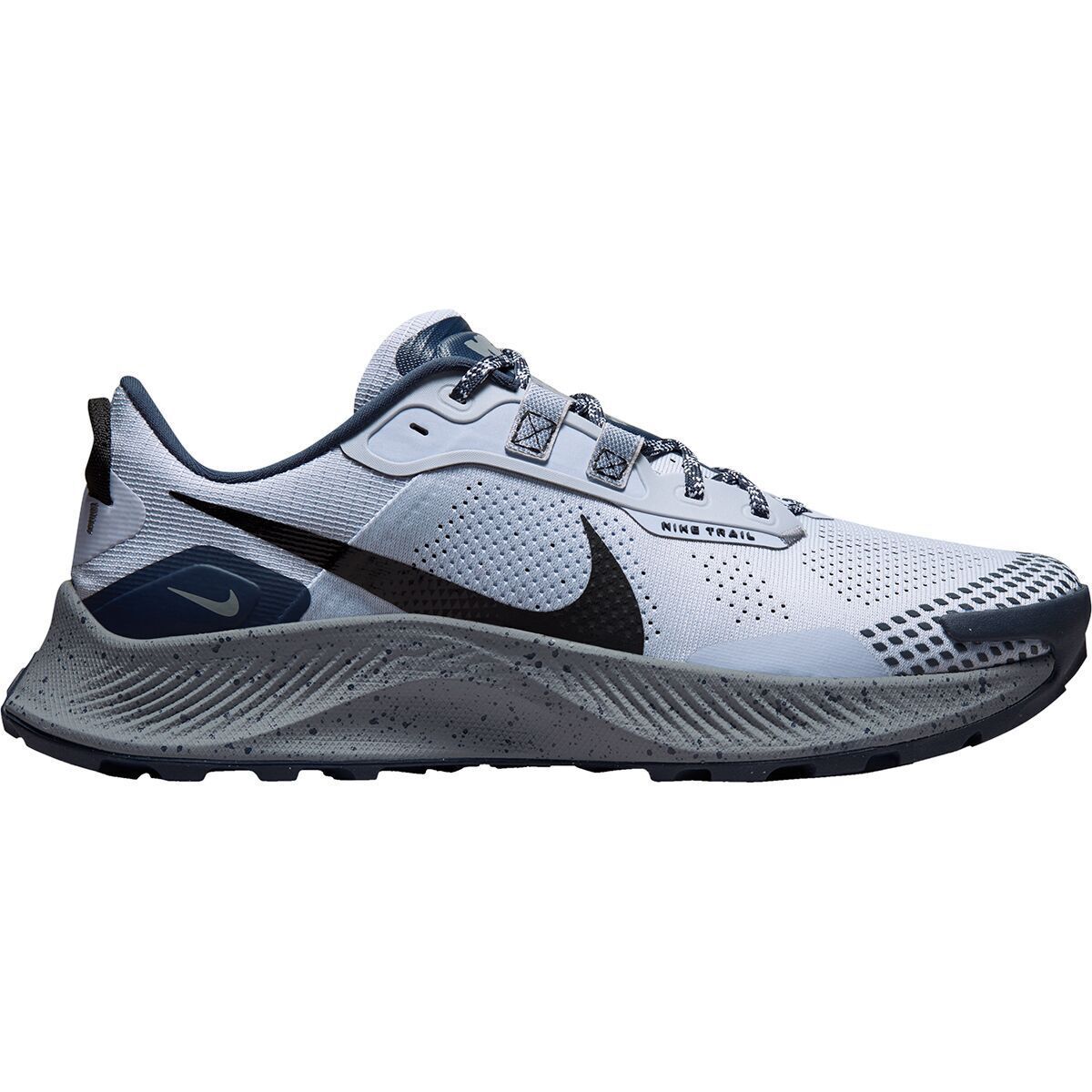 Nike Pegasus Trail 3 Running Shoe - Men's Ghost/Black/Thunder Blue/Particle Grey, 12.0