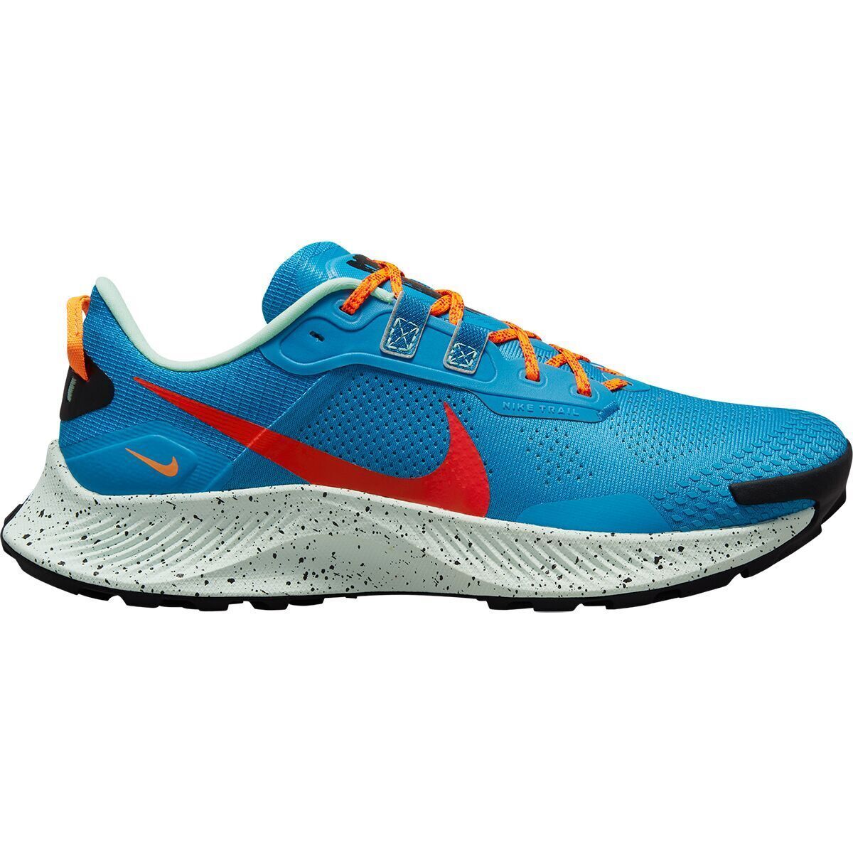 Nike Pegasus Trail 3 Running Shoe - Men's Laser Blue/Habanero Red/Mint Foam/Black, 7.5
