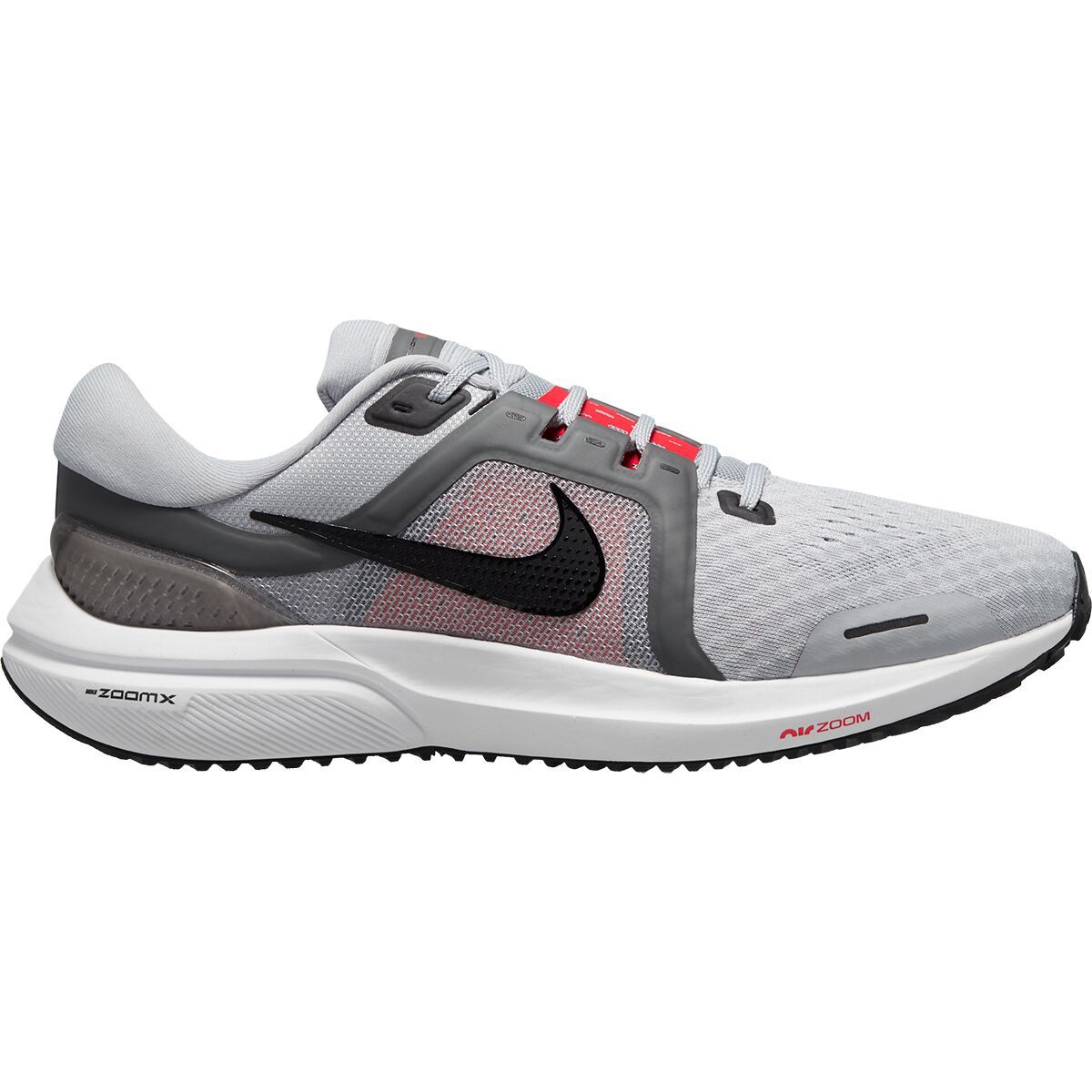 Nike Air Zoom Vomero 16 Running Shoe - Men's Wolf Grey/Black/Iron Grey/Light Crimson, 14.0