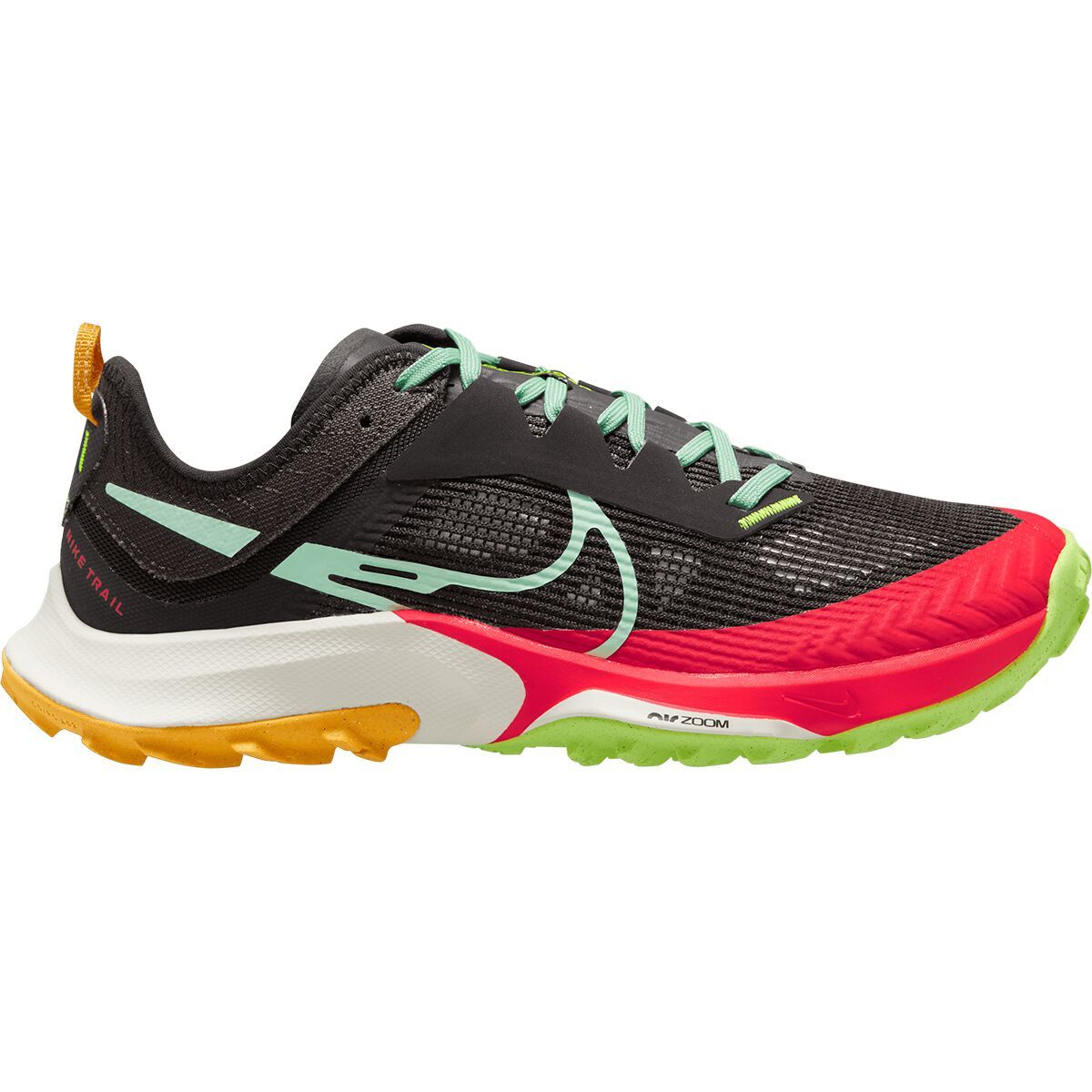 Nike Air Zoom Terra Kiger 8 Trail Running Shoe - Women's Velvet Brown/Enamel Green/Bright Crimson, 6.5