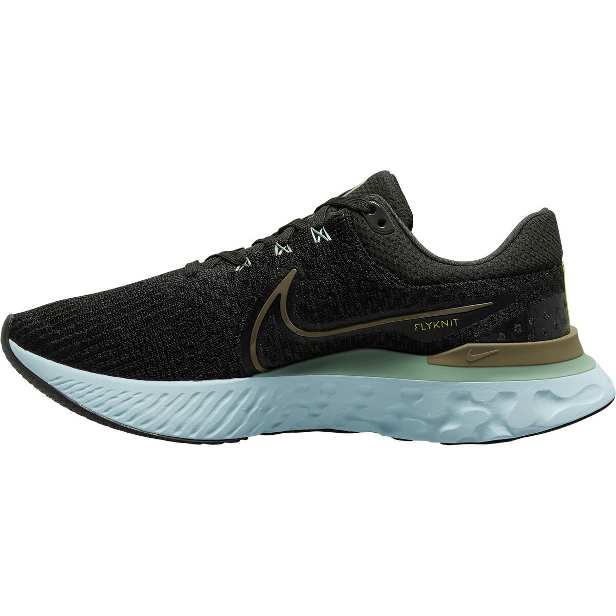 Nike Men's React Infinity Run Flyknit 3 Running Shoes, Size 9.5, Midnight Forest