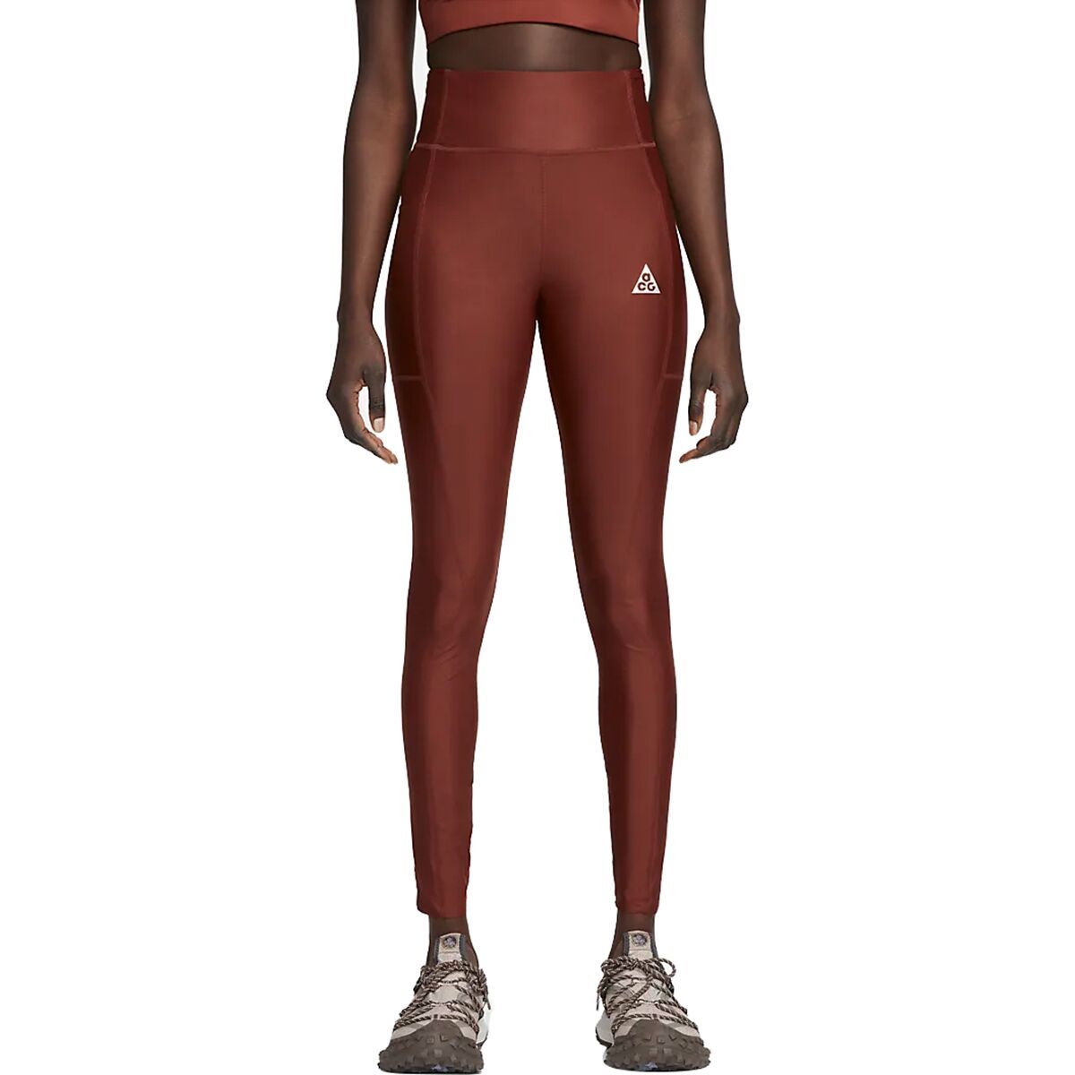 Nike Dri-Fit ADV ACG New Sands Tight - Women's Oxen Brown/Summit White, XL