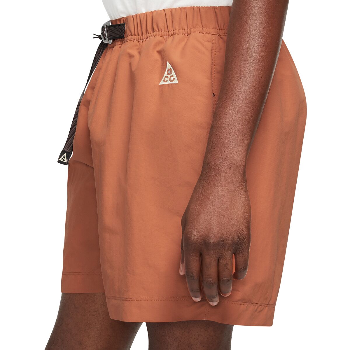 nike acg trail shorts brown