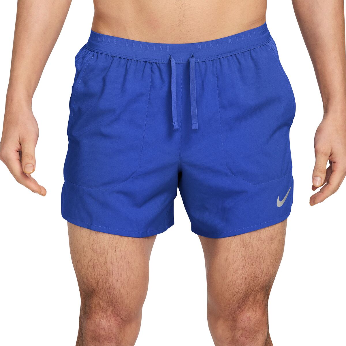 Nike Nike Dri-Fit Stride 5in BF Short - Men's Hyper Royal/Reflective Silv, L