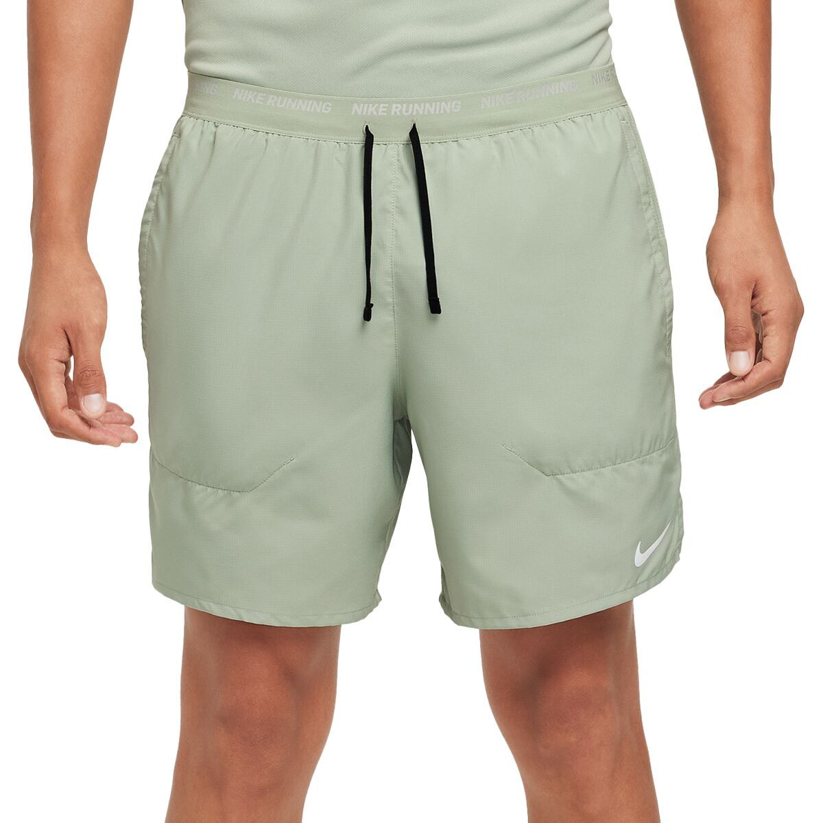 Image of Nike Stride Dri-FIT 7in Brief-Lined Short - Men's Jade Horizon/Black/Reflective Silver, S