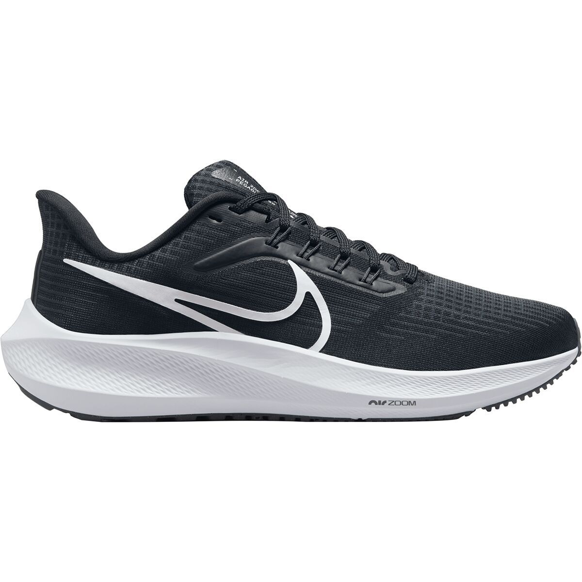 Nike Air Zoom Pegasus 39 Running Shoe - Women's Black/White/Dark Smoke Grey, 9.5