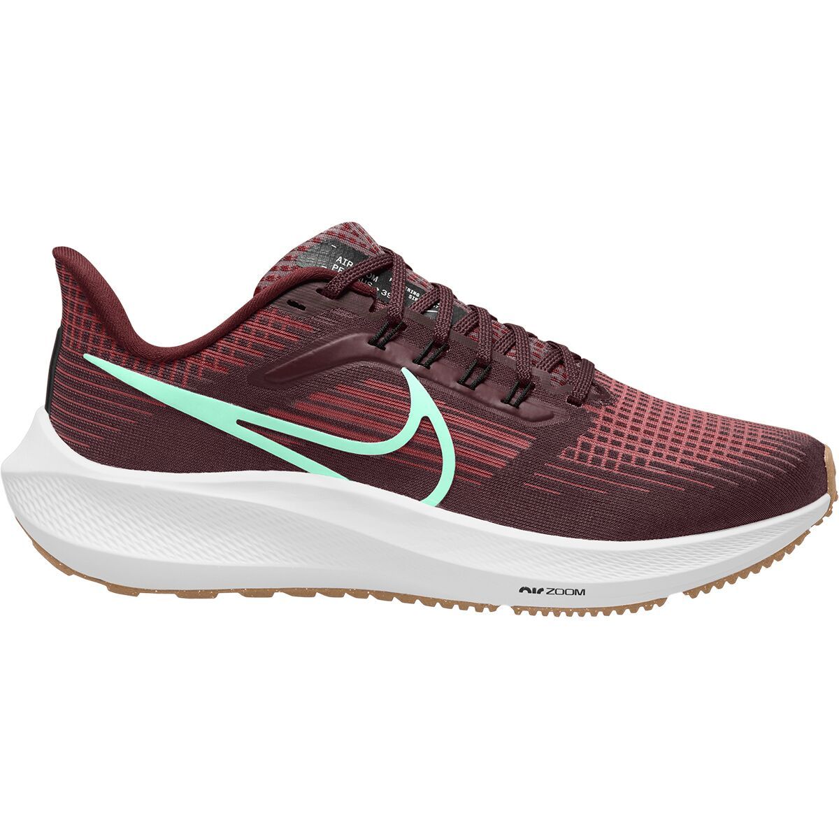Nike Air Zoom Pegasus 39 Running Shoe - Women's Canyon Rust/Mint Foam/Burgundy Crush, 8.5