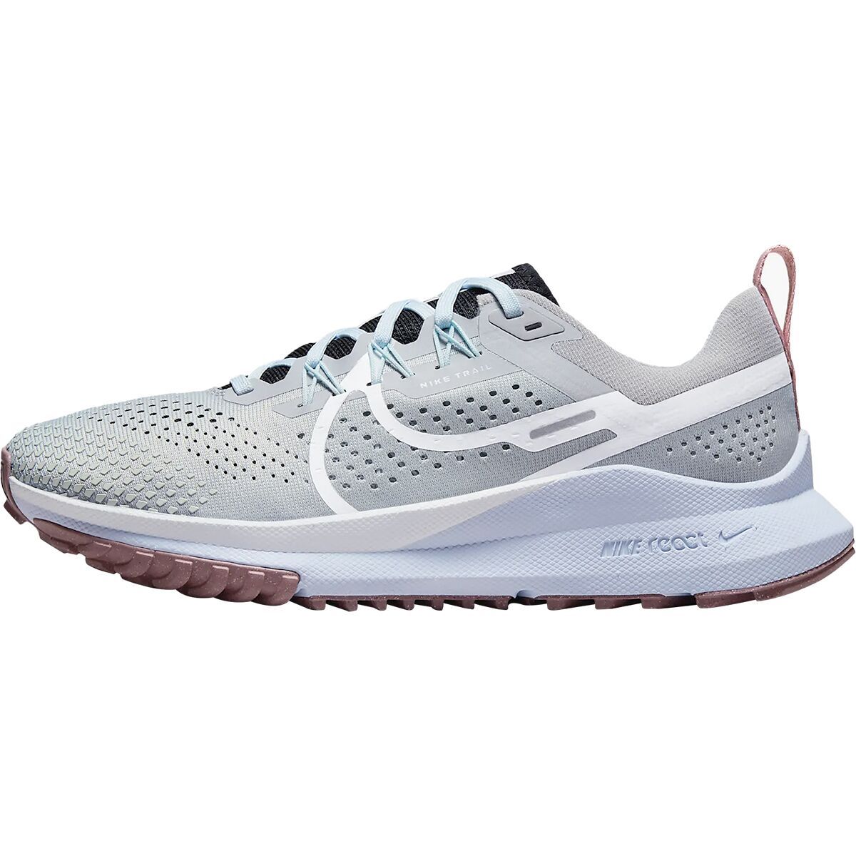 Nike React Pegasus Trail 4 Trail Running Shoe - Women's Light Smoke Grey, 9.5