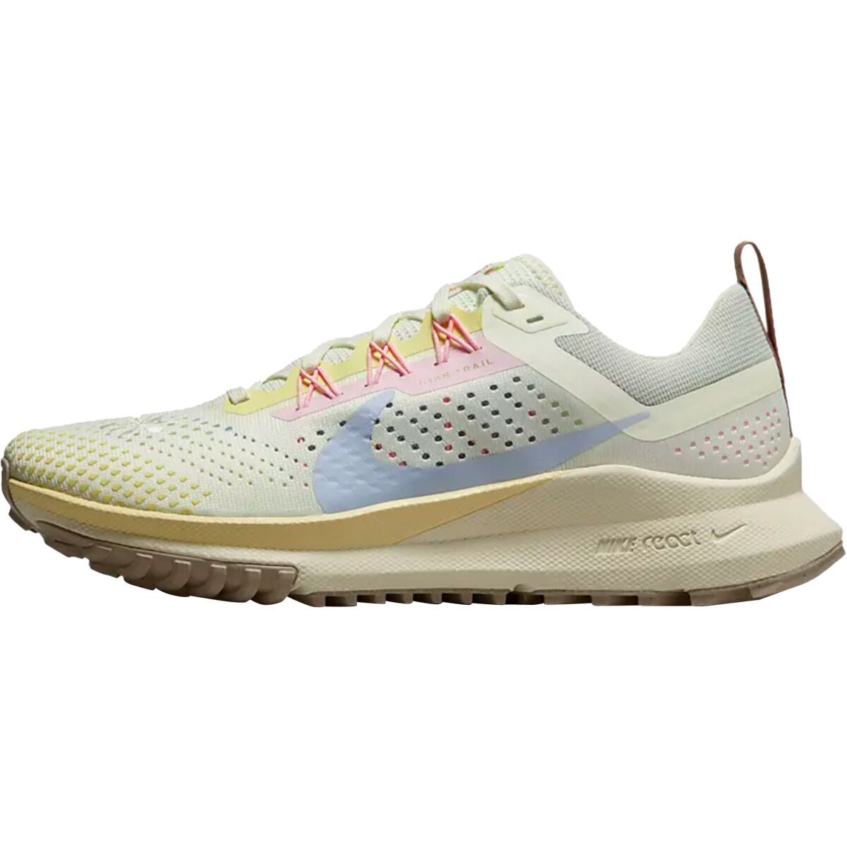 Nike React Pegasus Trail 4 Trail Running Shoe - Women's Sail/Blue Whisper-Phantom-Diffused Taupe, 7.5