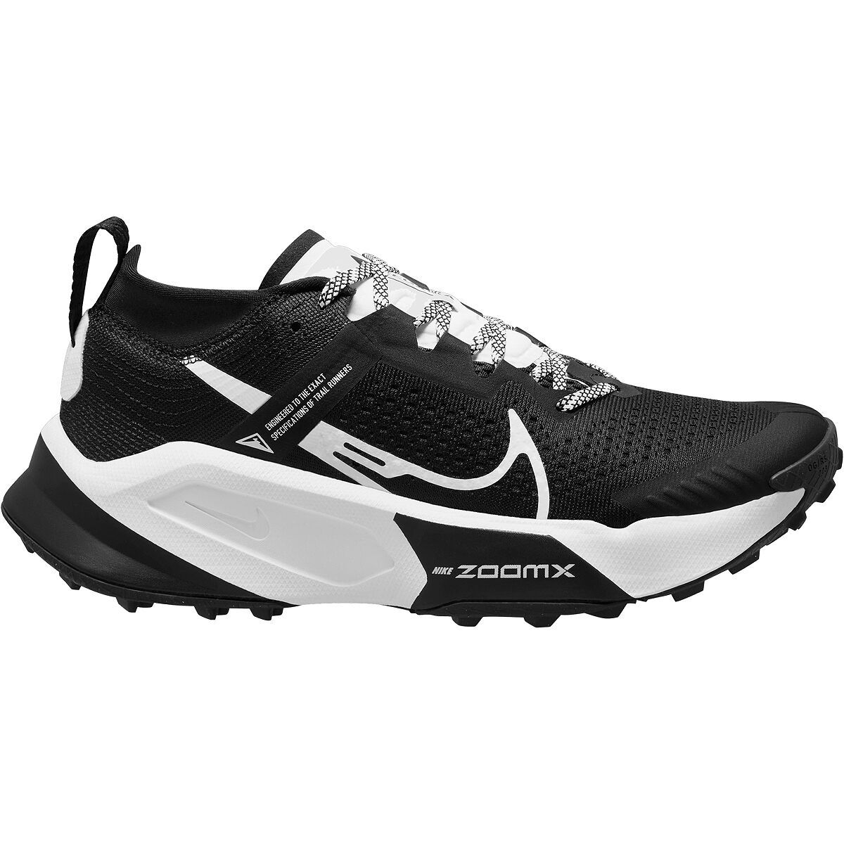 Nike ZoomX Zegama Trail Running Shoe - Women's Black/White, 7.0