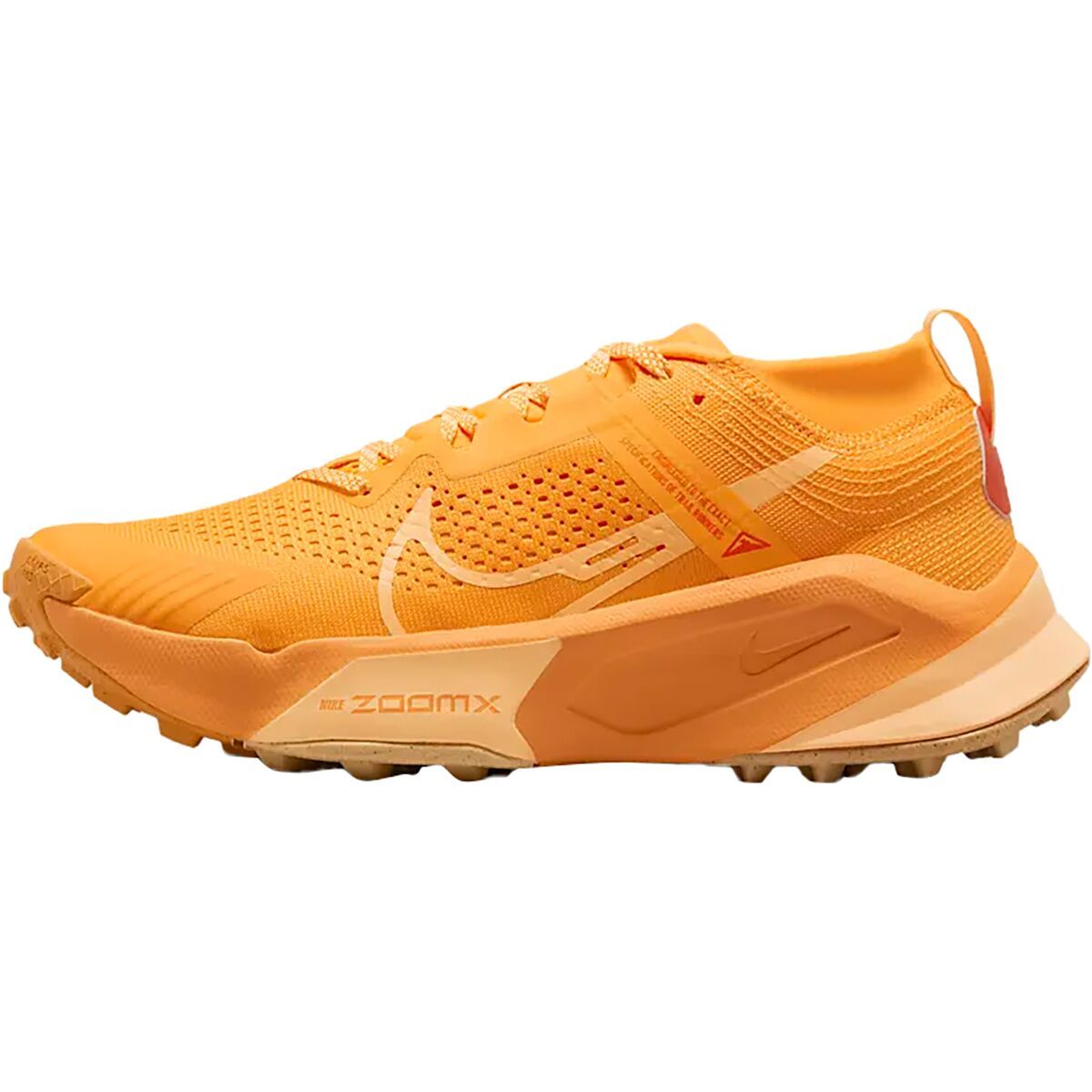 Nike ZoomX Zegama Trail Running Shoe - Women's Sundial/Melon Tint-Safety Orange, 6.5