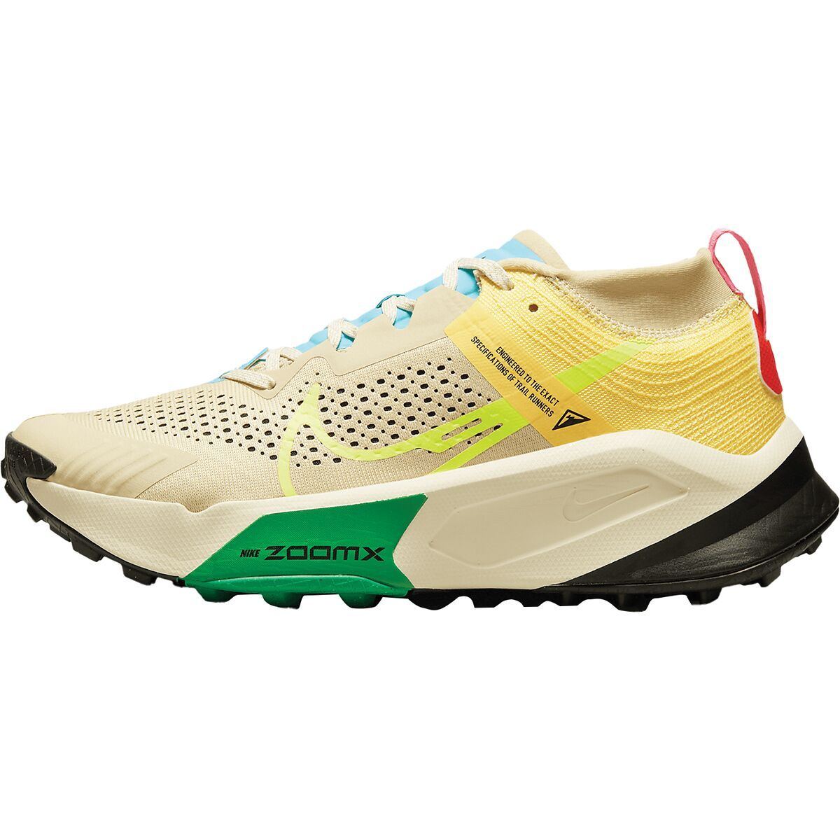 Nike ZoomX Zegama Trail Running Shoe - Women's Team Gold/Volt/Citron Pulse, 7.5